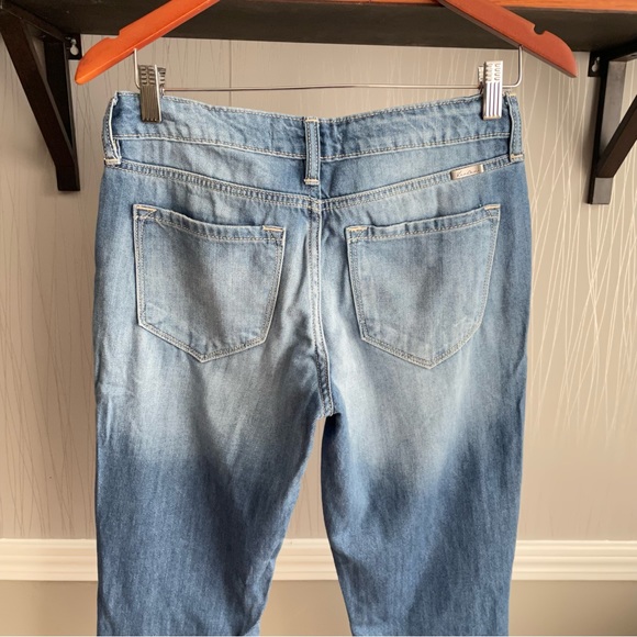 Kancan Mid Rise Boyfriend Fit Denim Jeans KC8281M - Picture 10 of 12